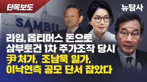 [라임·옵티머스 돈으로 삼부토건 주가조작…조성옥·윤석열·이낙연 연결고리 포착]기사 의 대표 이미지