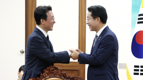 [조정식 국회의장, 김민석 국무총리 접견]기사 의 대표 이미지