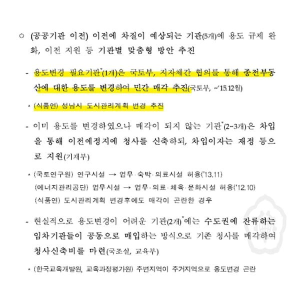 박근혜 전 대통령이 주재한 2014년 3월 12일 제5차 무역투자진흥회의 및 지역발전연석회의 관련 문건. 2024.11.22. 탐사보도그룹 워치독